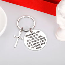 Load image into Gallery viewer, Religious Christian Gift For Women Men Bible Verse Jeremiah 29:11 Son Daughter Grandson Granddaughter Study Bible Christmas Gift
