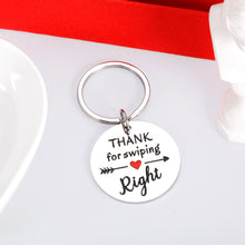 Load image into Gallery viewer, Boyfriend Gift Keychain for Him Husband Funny Gift for Hubby Couple Fiancee Fiance Girlfriend Her Women Cute Anniversary Christmas Valentine Day Wedding Birthday Engagement Bride Groom Gifts
