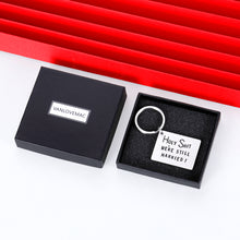 Load image into Gallery viewer, Funny Anniversary Gifts Valentines Day Keychain for Husband Him Men Wife I Love You Couple Birthday Wedding Father’s Day Romantic Hubby Wifey 10th 11th 20th 30th 40th 50th Christmas from Girlfriend
