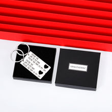 Load image into Gallery viewer, Valentines Day Gifts for Him The Office Gifts Keychain for Boyfriend Girlfriend Couples Cute Gifts Wife Husband Funny Gifts for Birthday Anniversary You are The Pam to My Jim TV Show Inspired Gifts Brand: VANLOVEMAC
