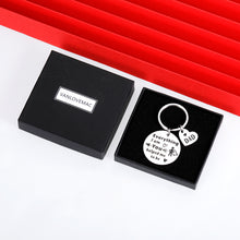Load image into Gallery viewer, Father’s Day Gifts Keychain for dad Daddy Stepdad from Daughter Son Kids First Time Father Dad-to-be Gift for Husband Hubby from Wife Girlfriend Birthday Valentine Wedding Gifts for Men Him
