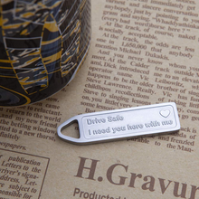 Load image into Gallery viewer, Pilot Gift for Men Women Aviator Fly Safe Keychain Birthday for Flight Attendant Traveling Present from Boyfriend Girlfriend Dad Mom Friend Key Ring
