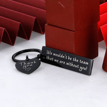 Load image into Gallery viewer, Gift for Coworker Keychain Birthday Colleague Boss Day Supervisor Friends Retirement Appreciation Gifts Farewell Leaving Going Away Gifts Boss Lady Thank You Gifts Christmas Gifts for Him Her
