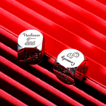 Load image into Gallery viewer, Valentine's Day Gifts for Husband Wife for Women Men Couple Date Night Ideas Decider Dice Christmas Birthday Gifts for Boyfriend Girlfriend Him Her Hubby Wedding Engagement Gifts
