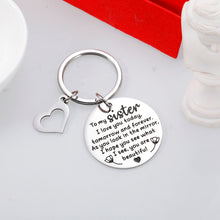 Load image into Gallery viewer, Christmas Stocking Stuffer Sister Birthday Gifts from Sister Brother,Gifts for Big Little Sister Best Friends Girls BFF Bestie Women Wedding Gift for Bride Bridesmaid Sweet 16 Teens Valentines Gift
