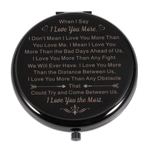 Load image into Gallery viewer, Valentine's Day Gifts for Girlfriend Wife from Boyfriend Husband Anniversary Birthday Gifts for Wife Compact Pocket Mirror for Wedding Bride Her Women Fiancée Female Cute Engagement I Love You Gifts
