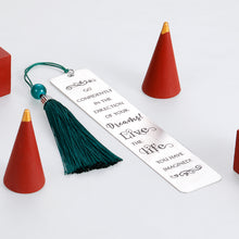 Load image into Gallery viewer, Inspirational Gift Class of 2021 Graduation Bookmark with Tassel for Senior College High School Student Teen Boys Girls Women Men Book Lovers Christmas Birthday for Her Him Friend Daughter Son
