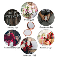 Load image into Gallery viewer, Daughter Gifts from Mom Dad Compact Mirror Stocking Stuffers for Teen Girls Birthday Makeup Pocket Mirror for Stepdaughter Granddaughter Unique Wedding Graduation Gifts

