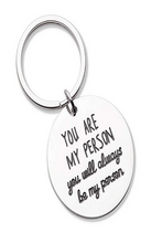 Load image into Gallery viewer, Valentines Day Gift Keychain for Husband Boyfriend From Girlfriend Wife Anniversary Birthday Gifts For Couple Keyring Women Men You Have My Heart Him Her Wedding
