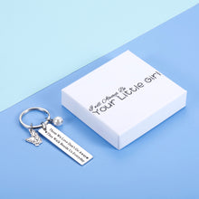 Load image into Gallery viewer, I Will Always Be Your Little Girl Best Gift forSympathy Gift Bereavement Gifts Angel Jewelry Remembrance Grieving Present for Loss Mother Father Mom Dad Sister Grandfather Granddaughter Passed Away
