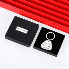 Load image into Gallery viewer, Funny Birthday Christmas Graduation Gift Keychain for Son Daughter from Mom Dad
