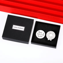 Load image into Gallery viewer, VANLOVEMAC from Daughter Wife Son Golf Ball Markers Dad Gift for Stepdad New Daddy Dad in Law Men Grandpa Husband Funny Gift for Golfer Valentine's Day Birthday with Hat Clip
