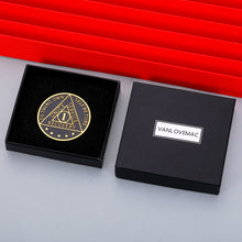 Load image into Gallery viewer, Sobriety Recovery Gifts Christian Sobriety Coin Chip 1 Year for Woman Men Him Friends Inspirational Birthday Christmas Gift for AA Recovery Encouragement Stocking Stuffer Serenity Prayer Gift
