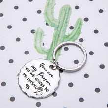 Load image into Gallery viewer, You are My Person Keychain Gift for Best Friend BFF Couples Boyfriend Girlfriend Husband Wife Sister Brother Teen Teenage Sentimental Gifts Birthday Wedding

