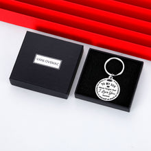 Load image into Gallery viewer, I Love You to My Son Gifts Keychain from Mom Dad Christmas Inspirational Gift Birthday for Stepson Graduation Wedding Fathers Day Valentine Day Back to School 16 Teen Boys Him Men Stocking Stuffers
