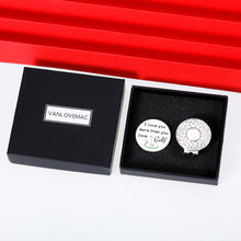 Load image into Gallery viewer, VANLOVEMAC Golf Ball Markers Gift for Men Husband Dad Golf Lover Accessories Valentine's Day Christmas Birthday Gift with Hat Clip
