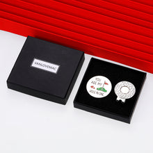 Load image into Gallery viewer, VANLOVEMAC Golf Ball Markers Gift for Men Husband Boyfriend Valentine's Day for Golf Lovers Him from Wife Girlfriend Couple Birthday Wedding Fathers Day Present Golf Accessory Magnetic Hat Clip
