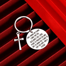 Load image into Gallery viewer, Religious Christian Gift For Women Men Bible Verse Jeremiah 29:11 Son Daughter Grandson Granddaughter Study Bible Christmas Gift
