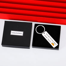 Load image into Gallery viewer, Funny Gift Keychain for Boyfriend Husband Him Naughty Cute Gift for Men Hubby Couple Fiancé Groom from Girlfriend Wife for Anniversary Valentines Day Birthday Wedding Christmas Engagement Taco Keyring
