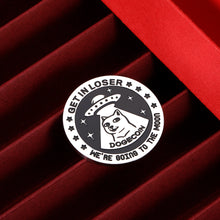 Load image into Gallery viewer, Funny Dogecoin Gifts Commemorative Coin for Best Friends BFF Coworker Boss Doge Coin Gift for Mom Dad from Daughter Son Collectable Coin for Birthday Anniversary Valentines New Job Present
