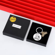 Load image into Gallery viewer, Graduation Gifts Class of 2021 Keychain for College High School Junior Senior Students Nurse Law Graduate Friend Men Women Inspirational Key-Chain Graduation Keepsake Present for Her Him Daughter Son
