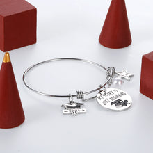 Load image into Gallery viewer, Inspirational Graduation Nurse Gifts for Class of 2021 Bracelet for College Senior High School Students Thank You gift for Nurse Week Grads Friend Men Women Bangle for Women Back To School Present
