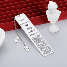 Load image into Gallery viewer, 2023 Retirement Gifts Bookmarks for Women Men Coworker Goodbye Farewell Gift for Boss Lady Teacher Happy Retirement
