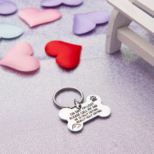 Load image into Gallery viewer, Vanlovemac Funny Dog Tag, Bone Engraved Tag, Puppy Pet ID, Pet Tags for Dogs Cats Kitten, Collar Tag, for Pets New Puppy Stainless Steel
