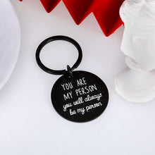 Load image into Gallery viewer, Gifts for Best Friend Keychain Grey's Anatomy Merchandise Christmas You Are My Person for Women Men Boys Girls Key Ring Best Gift for Friends Girlfriend Boyfriend Couples BFF Sister Brother I Love You
