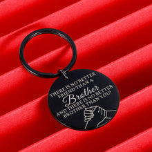 Load image into Gallery viewer, Brother Gifts Birthday Friend BFF Brother Keychain Big Brother Gifts for Men Little Brother Gifts
