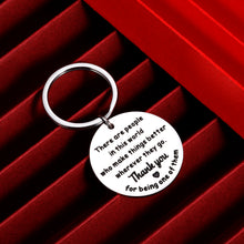 Load image into Gallery viewer, Boss Day Gifts for Women Men Thank You Gifts for Coworkers Employee Boss Teachers Appreciation Gifts Retirement Farewell Going Away Gift Idea for PM Mentor Leaving Office Christmas Birthday Keychain
