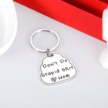 Load image into Gallery viewer, Funny Birthday Christmas Graduation Gift Keychain for Son Daughter from Mom Dad
