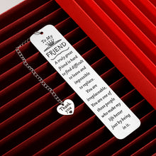 Load image into Gallery viewer, Best Friend Gift for Women Friendship Bookmark Gifts for Best Friend Book Lover Besties BFF Friends Sentimental Gifts for Friend Coworkers Birthday Valentines Day Gifts for Female Friends Girls
