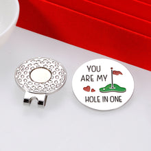 Load image into Gallery viewer, VANLOVEMAC Golf Ball Markers Gift for Men Husband Boyfriend Valentine's Day for Golf Lovers Him from Wife Girlfriend Couple Birthday Wedding Fathers Day Present Golf Accessory Magnetic Hat Clip

