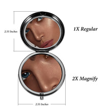 Load image into Gallery viewer, Inspirational Gifts for Daughters Compact Mirror Gifts for Women Birthday Gifts for Sisters Stepdaughter Goddaughter Best Friends Female Girls Her Pocket Makeup Mirror for Valentine's Day Graduation
