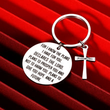 Load image into Gallery viewer, Religious Christian Gift For Women Men Bible Verse Jeremiah 29:11 Son Daughter Grandson Granddaughter Study Bible Christmas Gift
