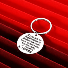 Load image into Gallery viewer, Boss Gifts Keychain for Men Women Leaders Boss Lady Christmas Birthday Boss Day Retirement Leaving Thank You Gifts for Coworkers Mentor Pm from Employee Valentine Present
