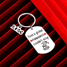 Load image into Gallery viewer, Graduation Inspirational Gifts Class of 2023 Keychain Even A Global Pandemic Couldn't Stop Me for Women Men College High School Students Nurse Law Graduate Personalized Key-chain Keepsake for Friend
