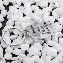 Load image into Gallery viewer, Boyfriend Girlfriend Birthday Gift for Him Her Funny Couple Keychain for Wife Husband Wedding Women Men Boys Girls i Love You Most The End i Win Anniversary Valentine Day
