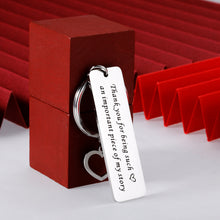 Load image into Gallery viewer, Thank You Gift Keychain for Teacher Best Appreciation Goodbye Gifts for Coworker Men Women Husband Wife Boss Leaders Mentors Farewell Leaving Gift from Student for Christmas Birthday Valentine's Day
