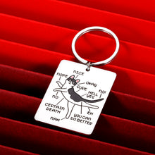 Load image into Gallery viewer, Cat Gifts for Cat Lovers Women Personalized Cute Keychain for Her Girl Girlfriend Boyfriend Sister Best Friend Kawaii Stuff for Christmas Birthday Anniversary Valentine's Day
