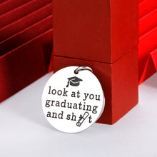 Load image into Gallery viewer, Graduation Gifts for Him Class of 2022 Funny Keychain for Boys Women Men Student Grad College University High Senior Middle School Teen Best Friend Son Daughter Birthday Gift
