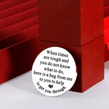 Load image into Gallery viewer, Pocket Hug Token Get Well Soon Gifts for Women Cancer Survivor Gift Thinking of You Gifts Birthday Inspirational Gift for Teen Girls Boys Son Daughter Female Best Friends Sister Men Feel Better Gift
