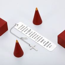 Load image into Gallery viewer, Religious Christian Bookmark for Women Inspirational Graduation Gifts for Class of 2023 2023 Graduation Boys Girls College High Middle School Her Him Birthday Christmas Gifts Book Lover Baptism
