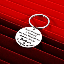 Load image into Gallery viewer, Boss Day Gifts for Women Men Thank You Gifts for Coworkers Employee Boss Teachers Appreciation Gifts Retirement Farewell Going Away Gift Idea for PM Mentor Leaving Office Christmas Birthday Keychain
