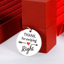 Load image into Gallery viewer, Boyfriend Gift Keychain for Him Husband Funny Gift for Hubby Couple Fiancee Fiance Girlfriend Her Women Cute Anniversary Christmas Valentine Day Wedding Birthday Engagement Bride Groom Gifts
