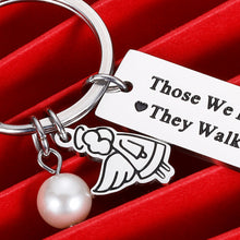 Load image into Gallery viewer, Memorial Gift Keychain for Loss Loved One Sympathy Gift Bereavement Gifts Angel Jewelry Remembrance Grieving Present for Loss Mother Father Mom Dad Sister Grandfather Granddaughter Passed Away

