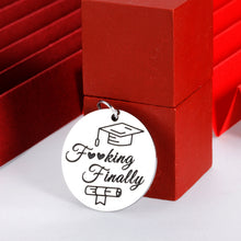 Load image into Gallery viewer, Funny Gifts Keychain for 2022 Graduation Women Men Her Him High School College Class of 2022 Seniors Gift for Boys Girls Teen Grads Masters Nursing from Best Friend Mom Dad Christmas Gift Jewelry
