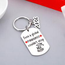 Load image into Gallery viewer, Graduation Inspirational Gifts Class of 2023 Keychain Even A Global Pandemic Couldn't Stop Me for Women Men College High School Students Nurse Law Graduate Personalized Key-chain Keepsake for Friend
