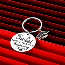 Load image into Gallery viewer, Graduation Gift Keychain for Her Him Class of 2022 Gift for High School College Grads Boys Girls Friend Son Daughter Senior Coworker Farewell Retirement Gift for Women Men Birthday Wedding Christmas
